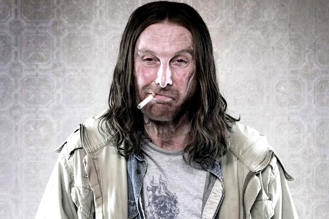Frank Gallagher from the TV series 'Shameless'