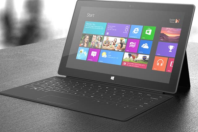 The Surface: Microsoft is hoping to own the ‘tablets for typists’ market