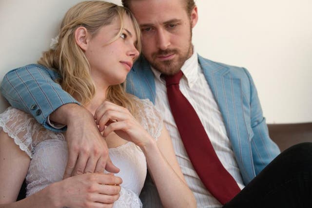 Ryan Gosling with Michelle Williams in Blue Valentine