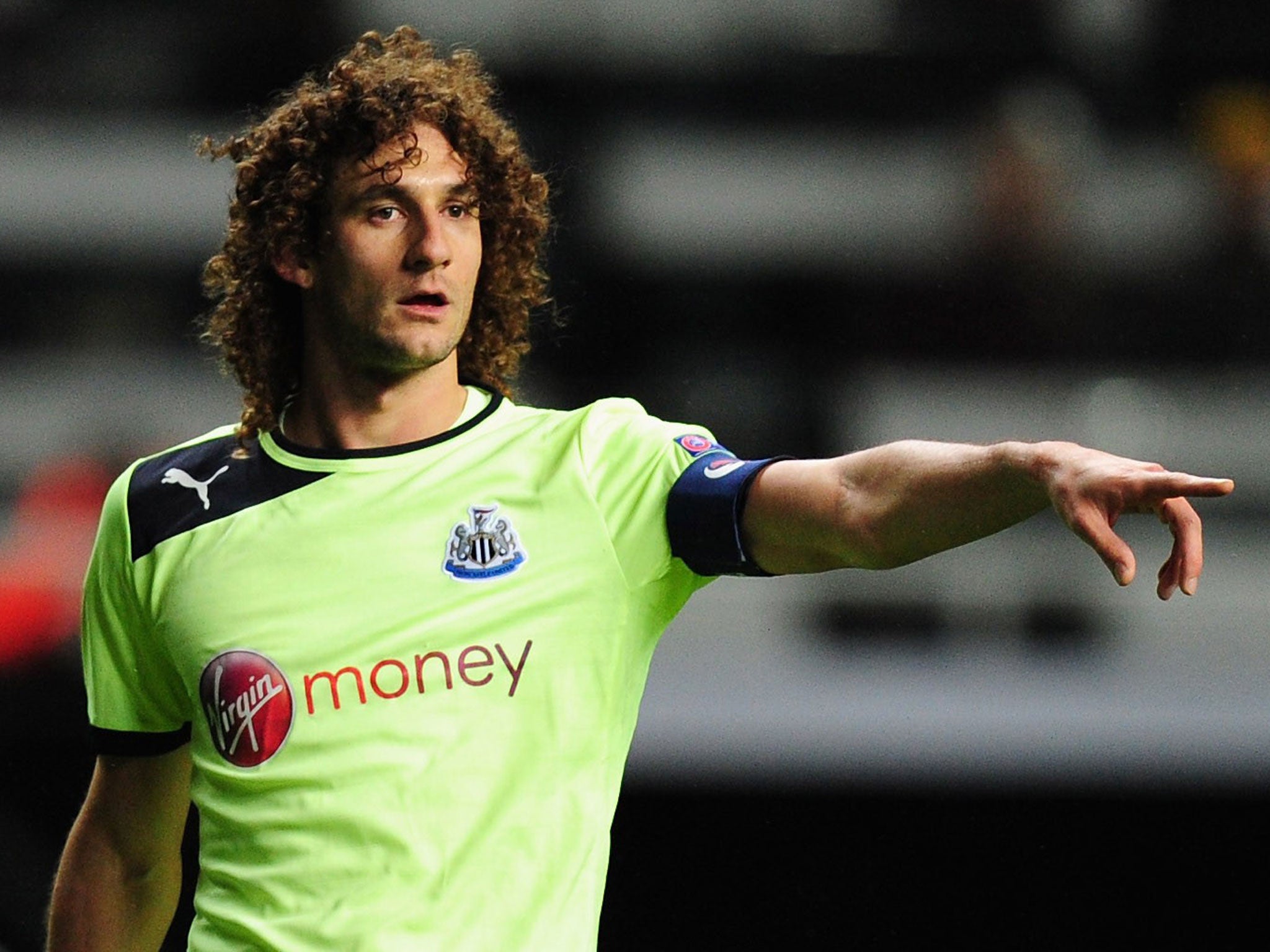 Newcastle captain Fabricio Coloccini wants to leave St James’ Park