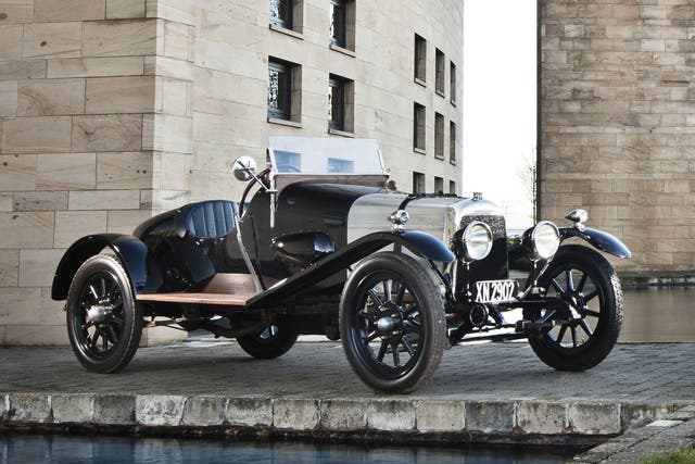 A3 (1921): The first Aston – originally names the Coal Scuttle – was built in 1915. After the First Wold War, three more prototypes were built and this – A3 – is the oldest ever Aston still in existence
