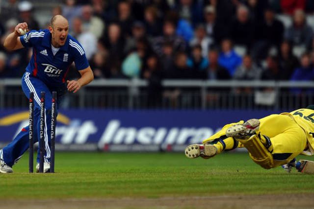 James Tredwell’s 4 for 44 was crucial for England