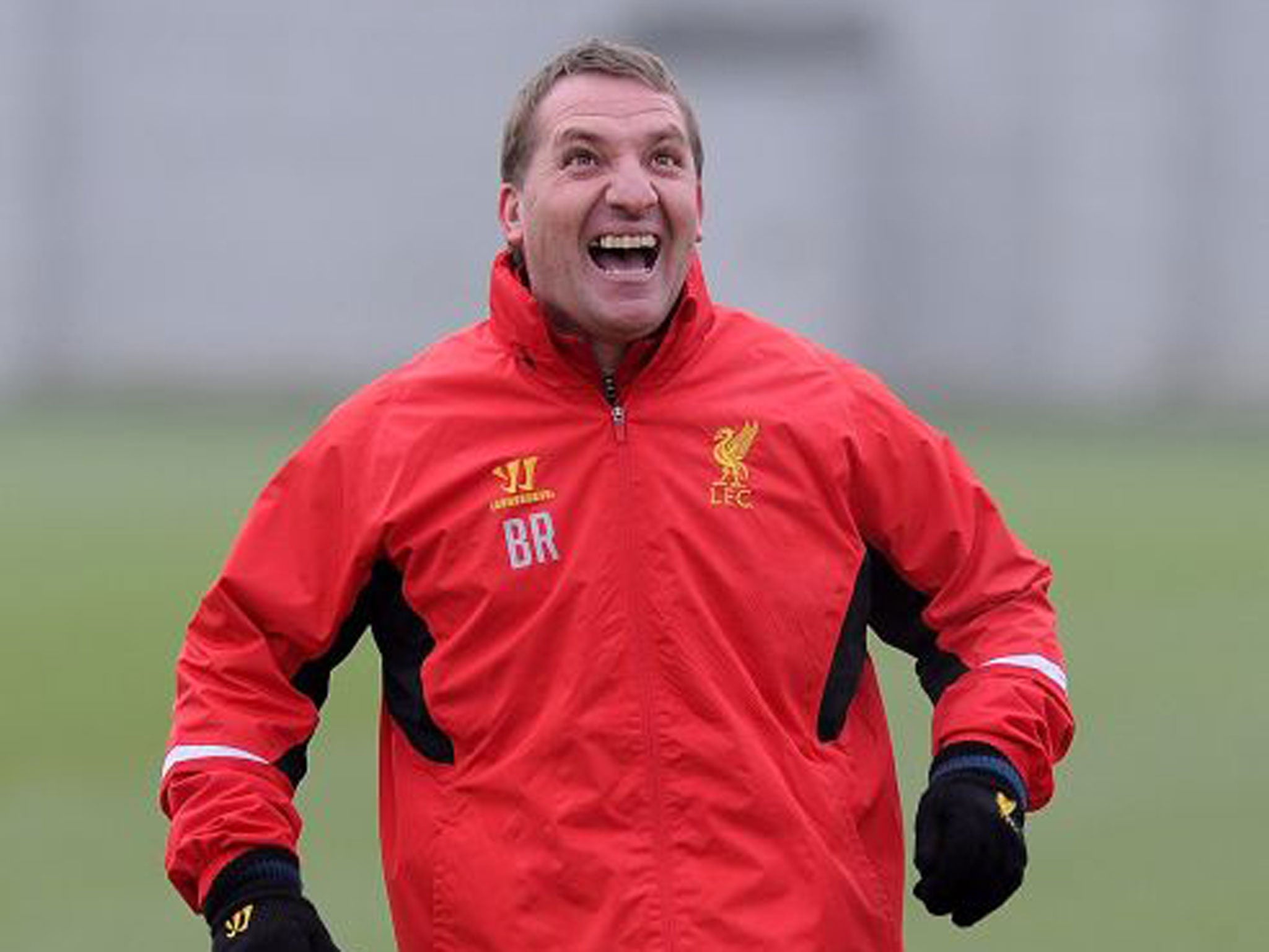 Brendan Rodgers: The Liverpool manager said he would not swap Suarez for Van Persie