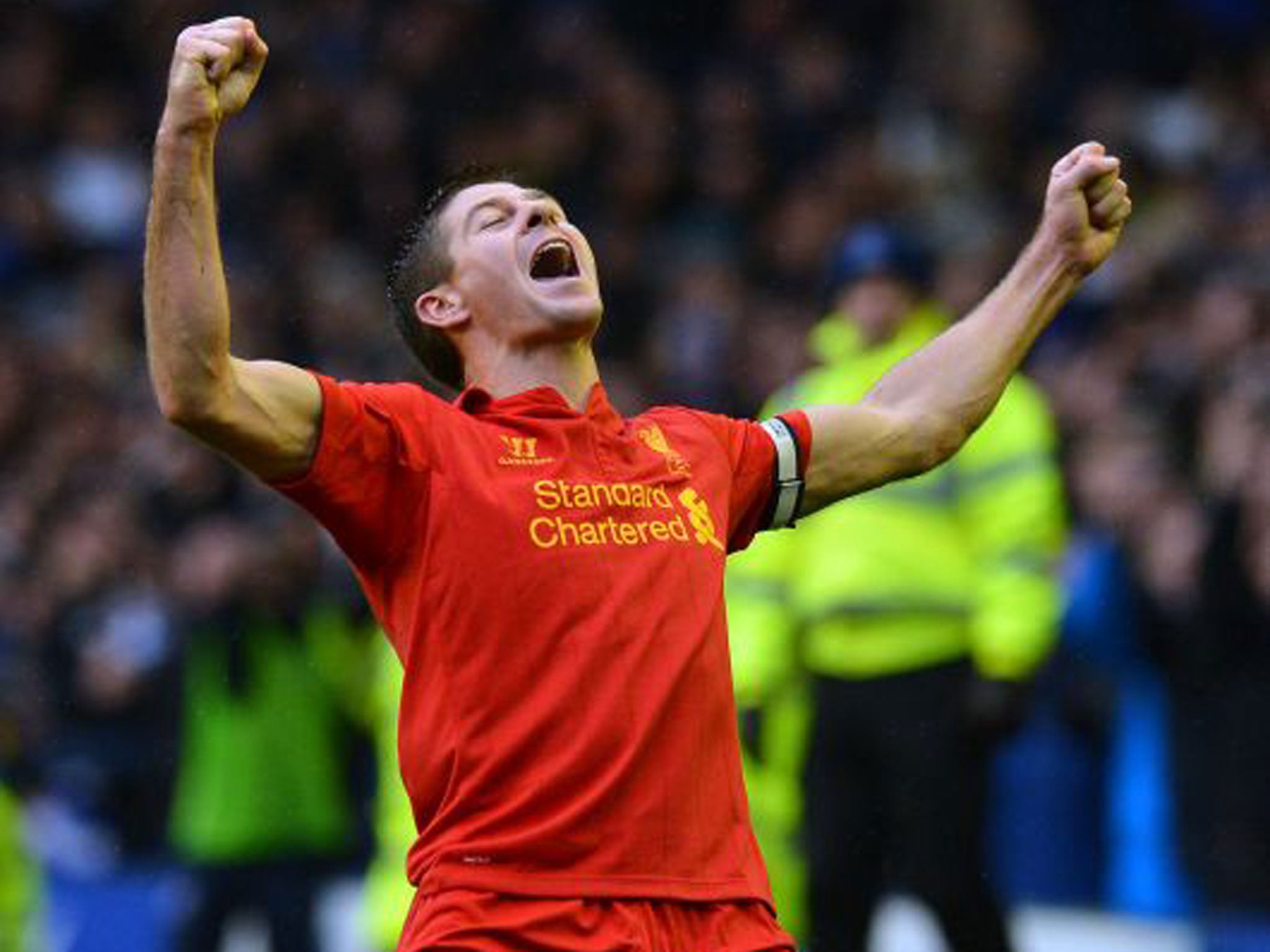 Steven Gerrard would love to be celebrating again tomorrow