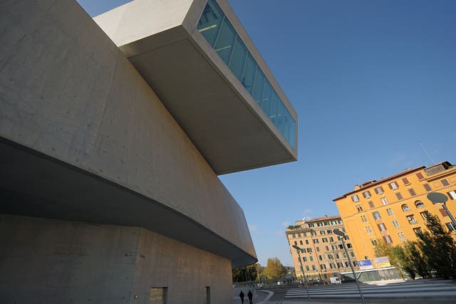 Cutting edge: The National Museum of the XXI Century Arts, aka Maxxi