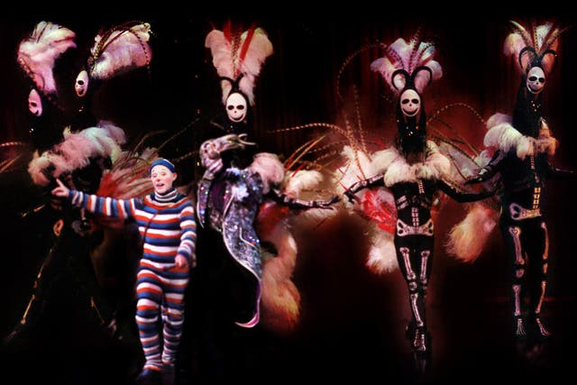 Death-defying: Cirque du Soleil in extravagant Kooza, at the Royal Albert Hall