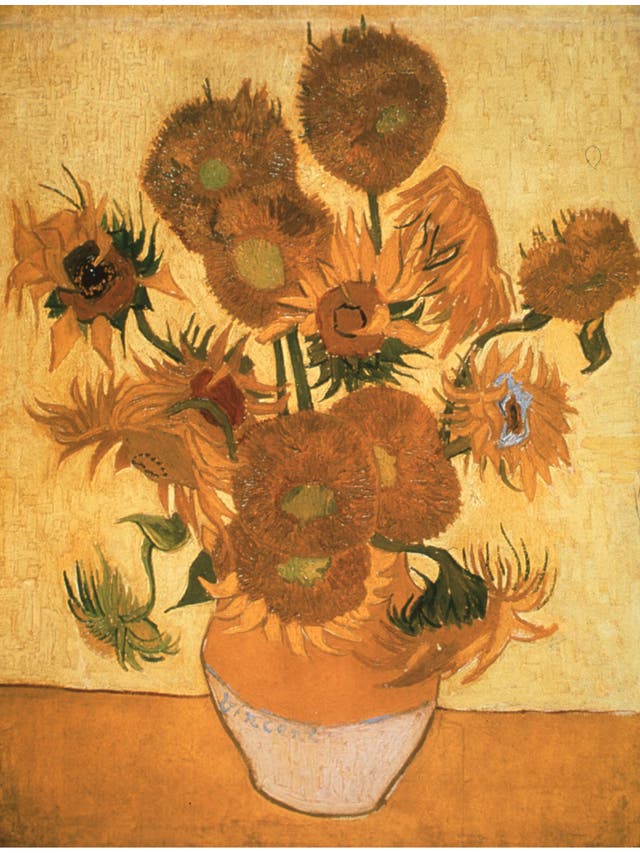 Van Gogh’s Sunflowers, 1889