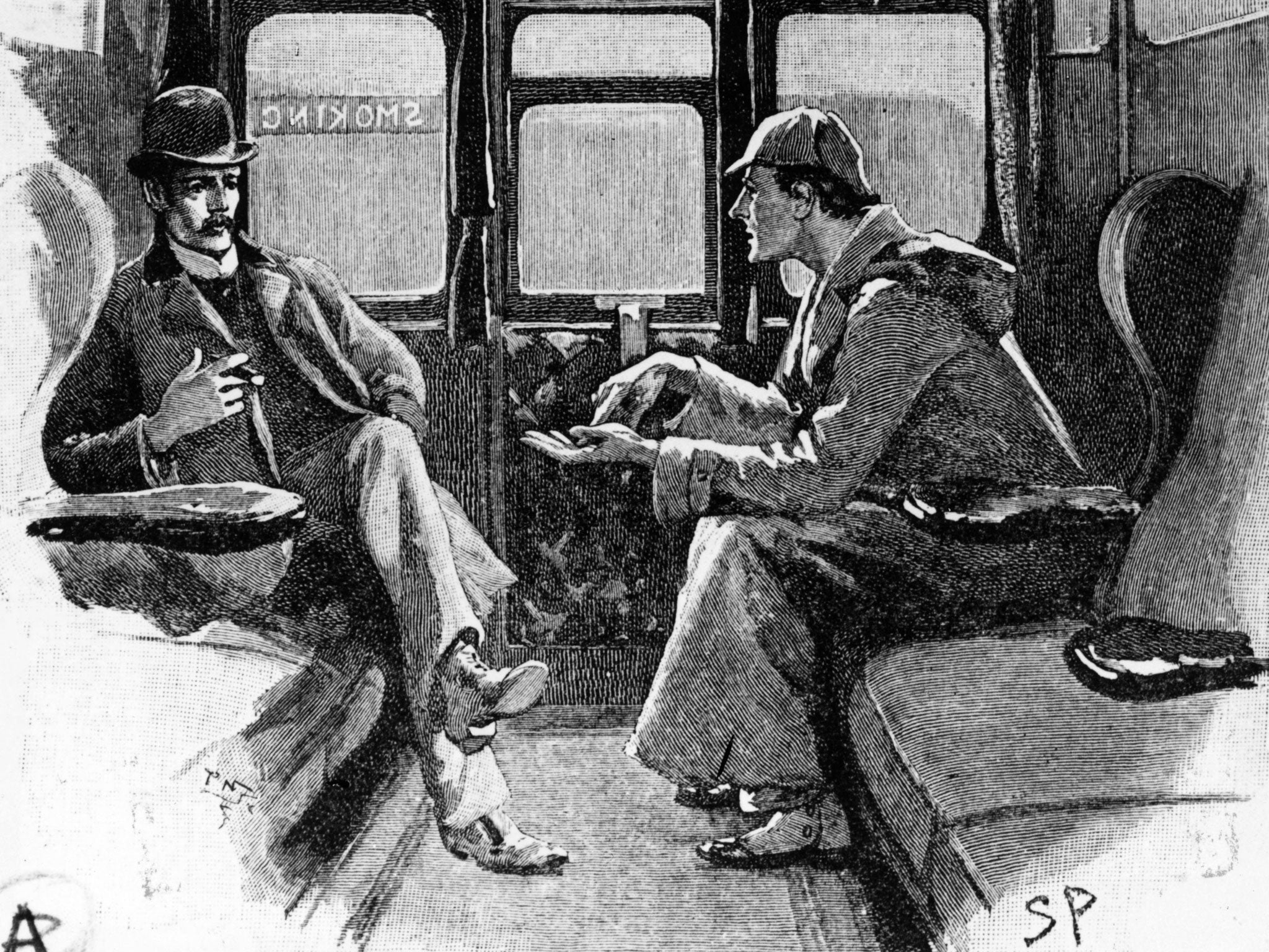 On the case: Sherlock Holmes and Watson