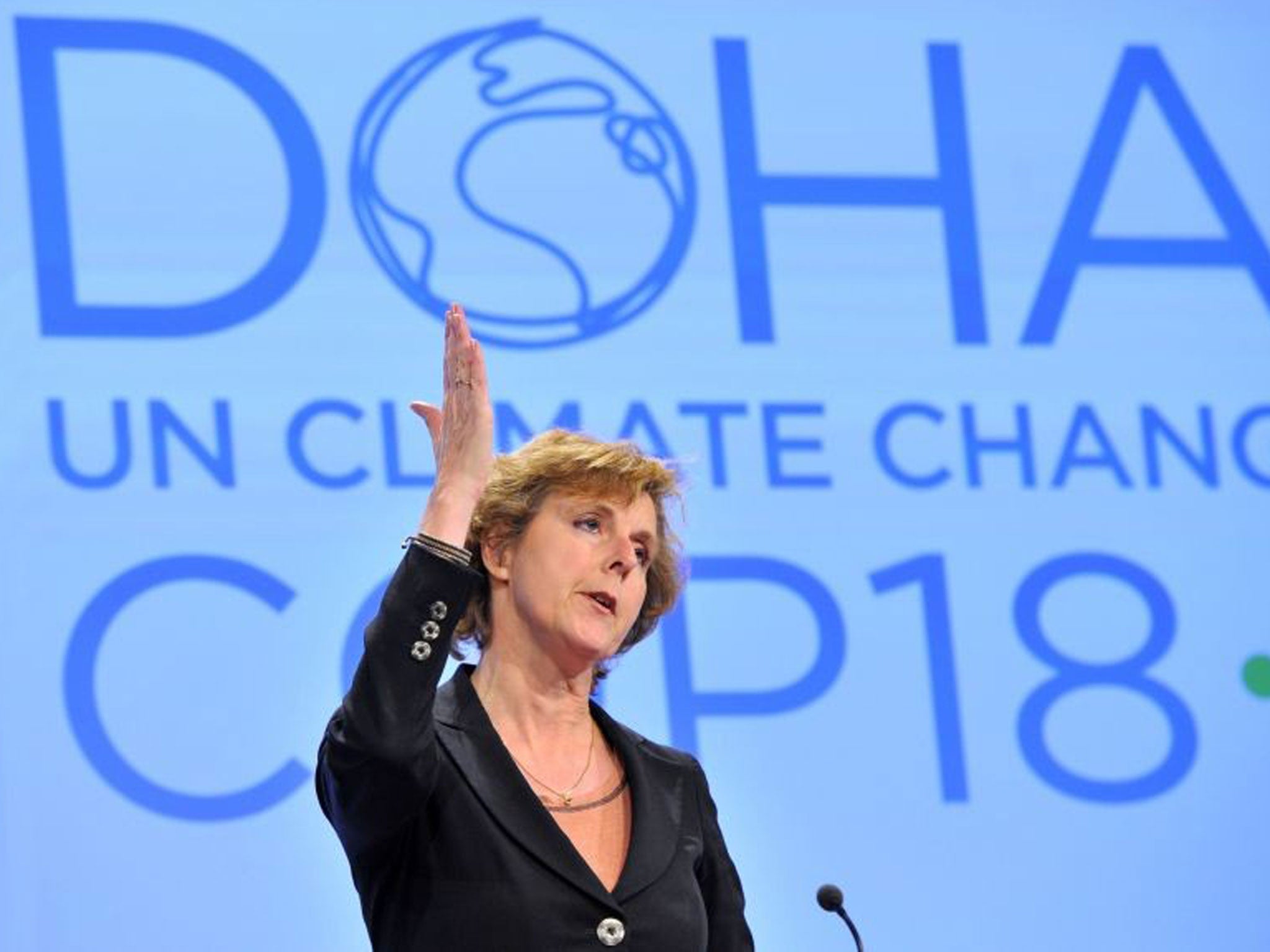 EU commissioner for Climate Action Connie Hedegaard