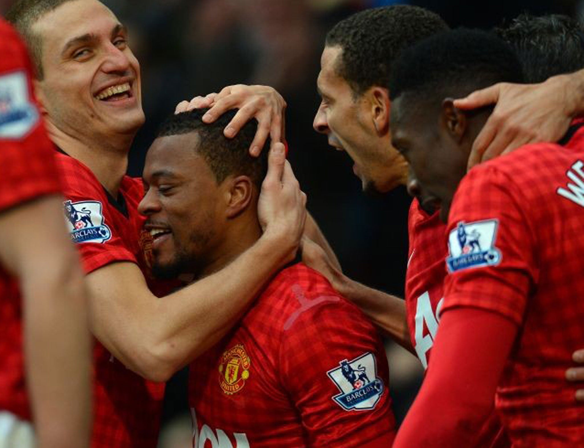 Patrice Evra says the United players have stopped talking about City