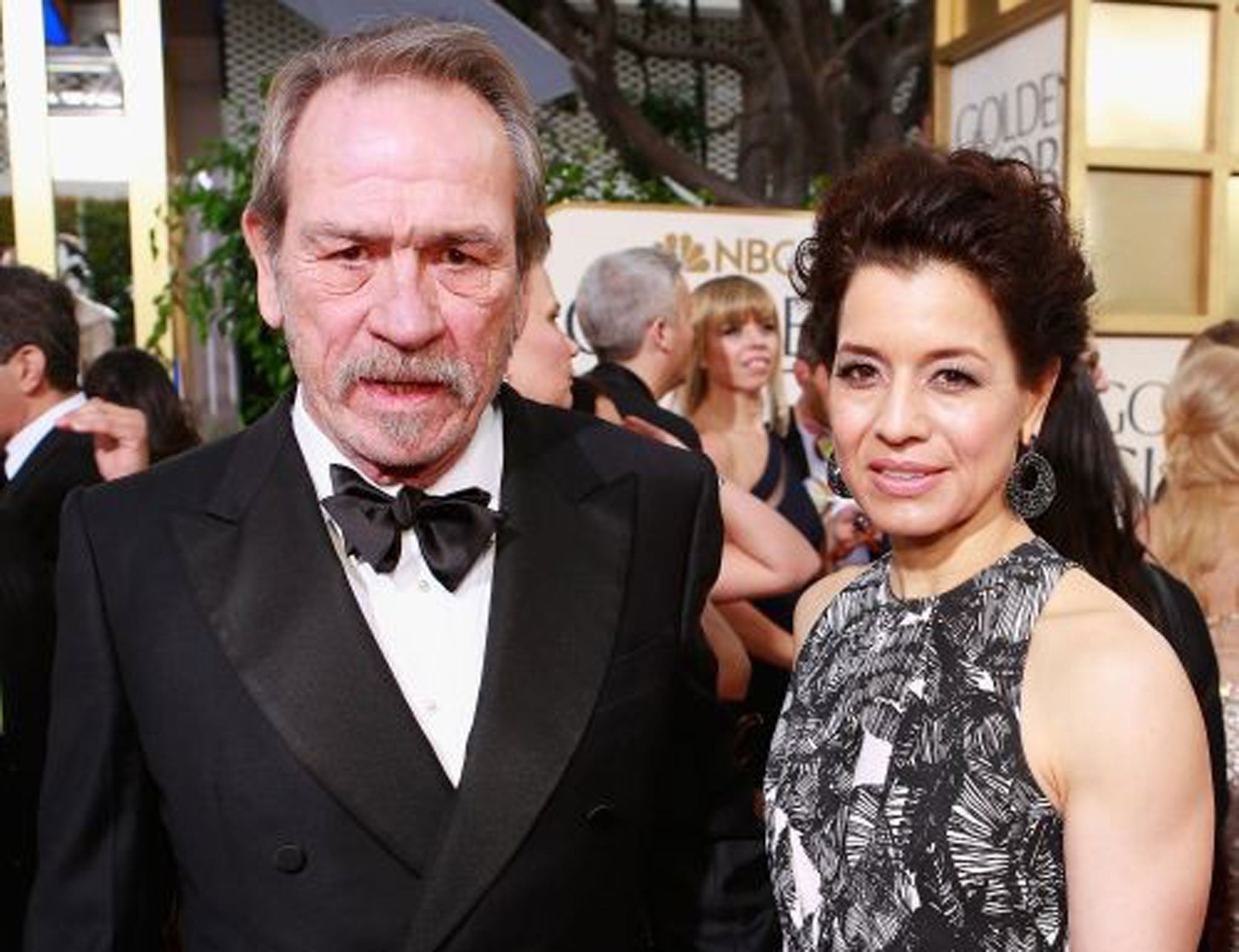 The Award for Best Face at the Golden Globes went to Tommy Lee Jones