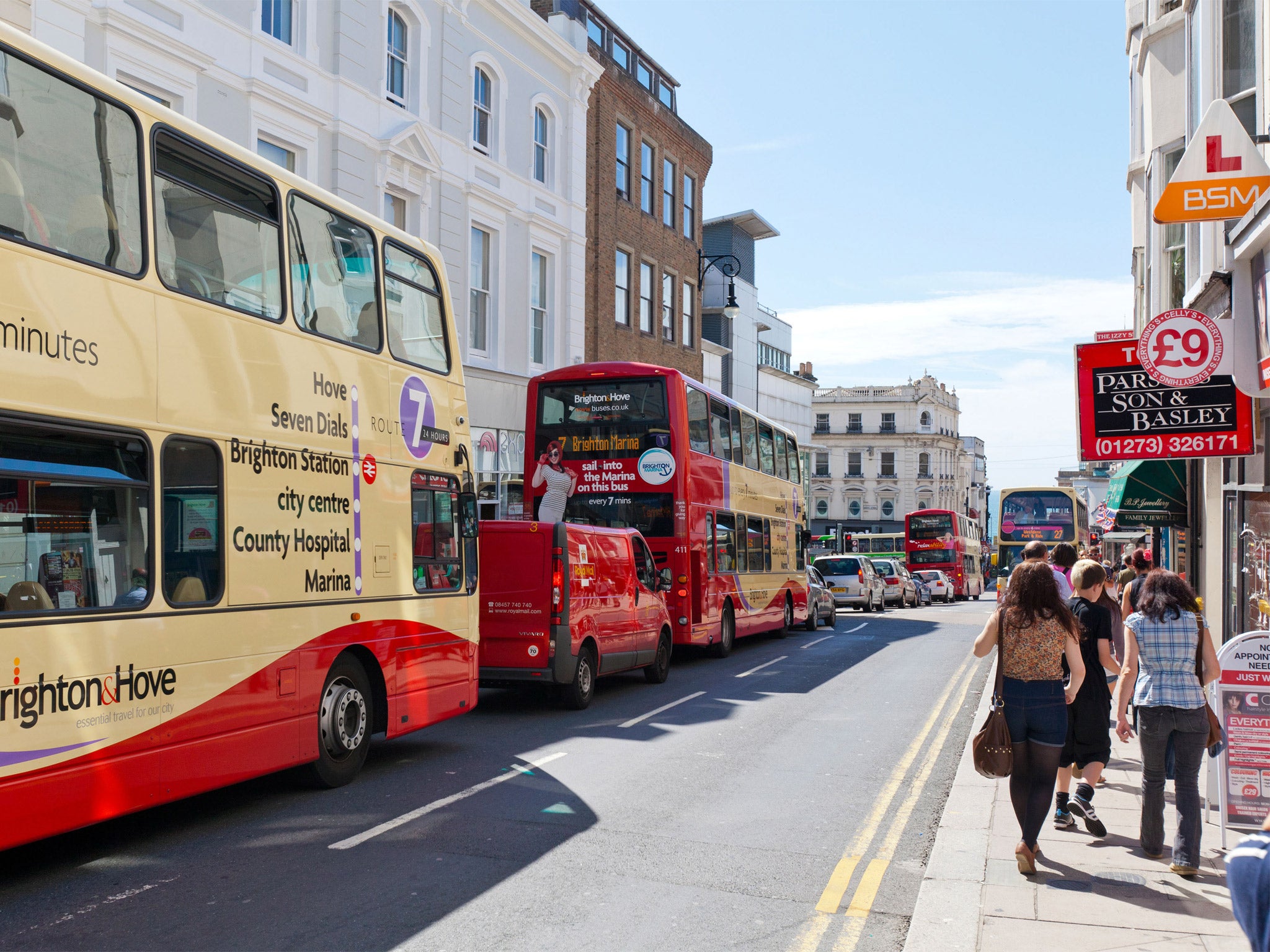 Brighton is the latest city to introduce a 20pmh speed limit