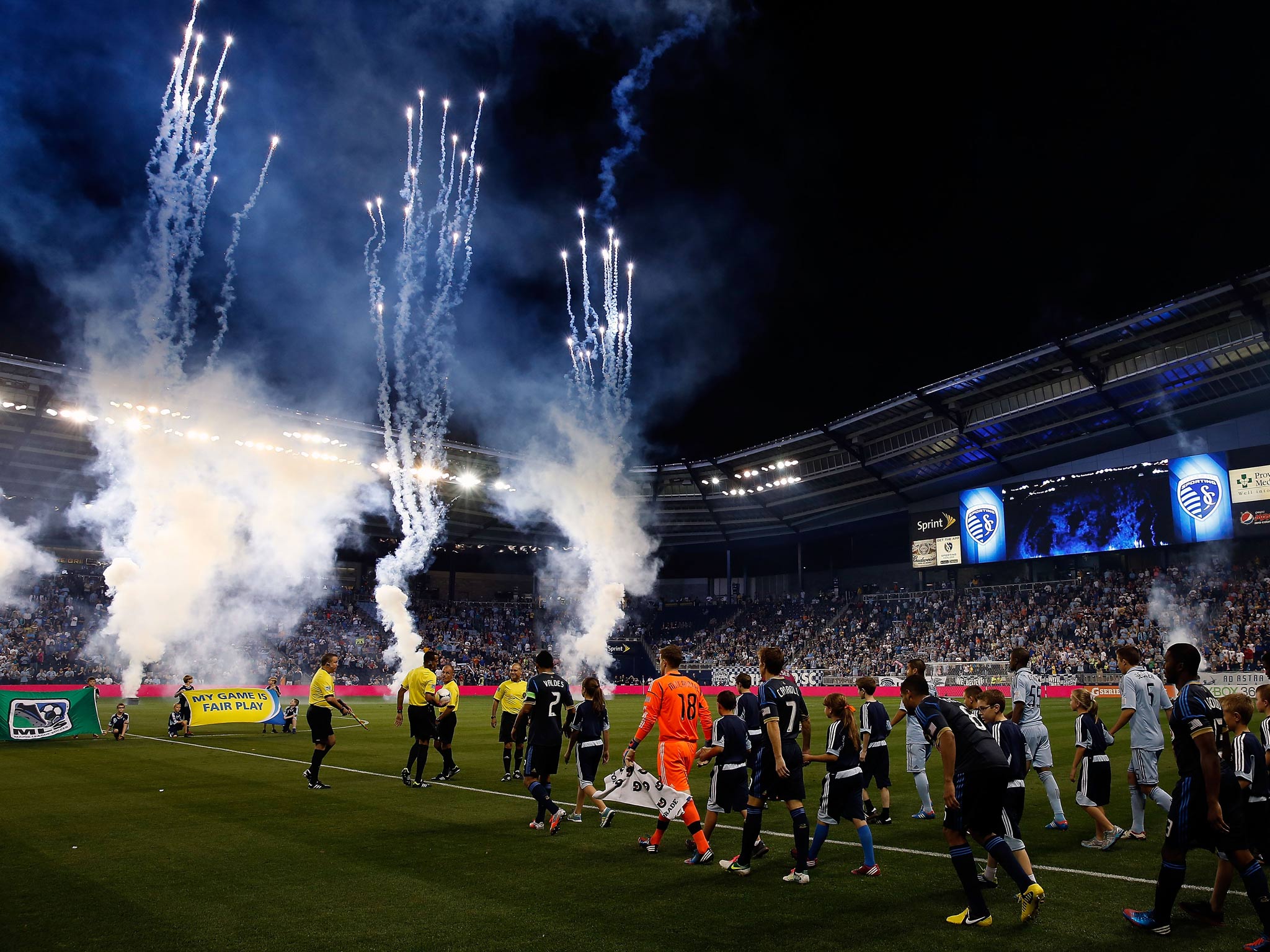 A view of what was the Livestrong Sporting Park