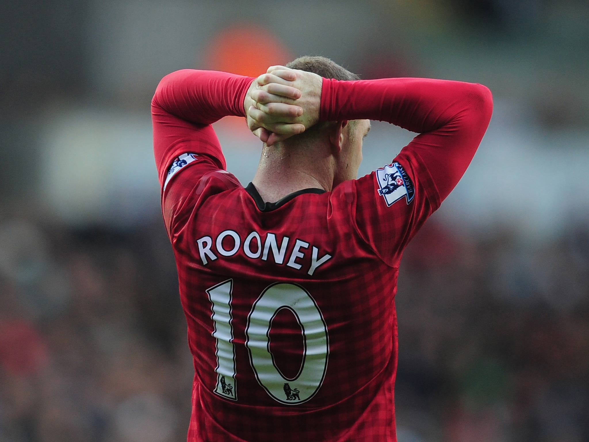 Manchester United striker Wayne Rooney