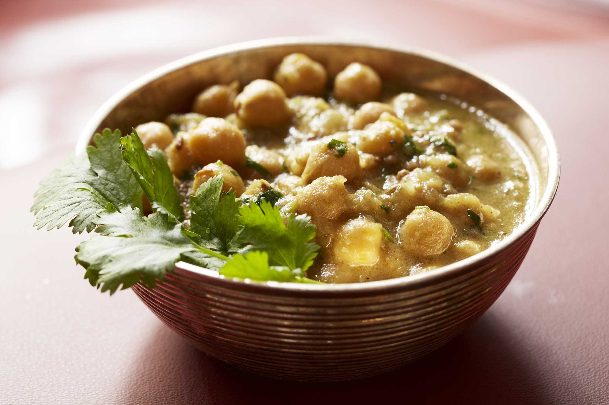 Chickpea and coconut curry makes a great vegetarian main course