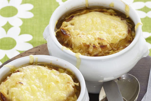 French onion soup by Rosie Lovell