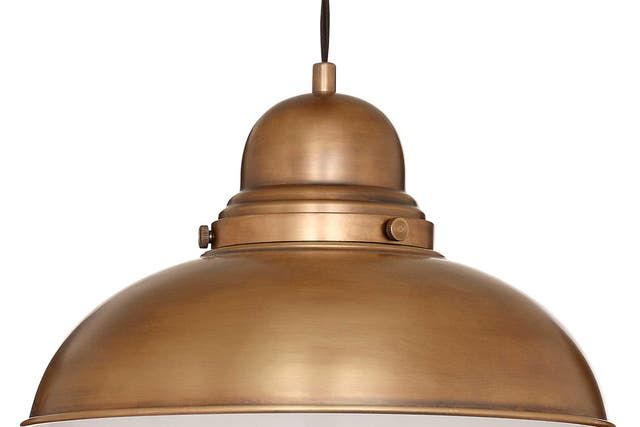 <p>1. Antonio Lamp</p>

<p>£80, John Lewis. Give your kitchen a factory feeling with this cool pendant. 08456 049 049, johnlewis.com</p>