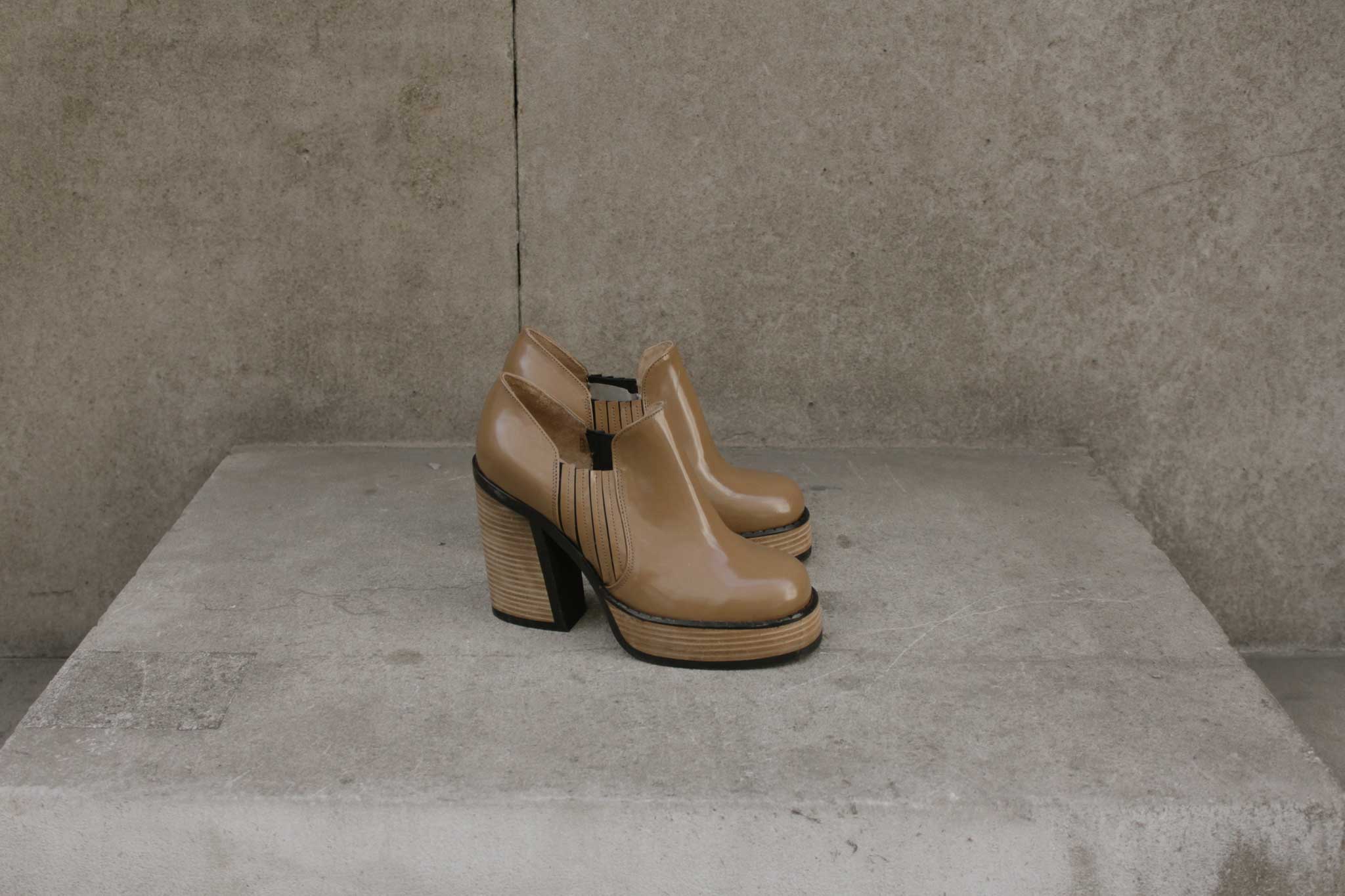 Fancy some footwear that's a bit 1970s, a bit Scandi and perfect for the coming season – or rather the microseason, when the sun comes out but it isn't sandal weather just yet? Well, Purified's new shoes, available at Selfridges, are diverting and directional. And, above all, comfy.