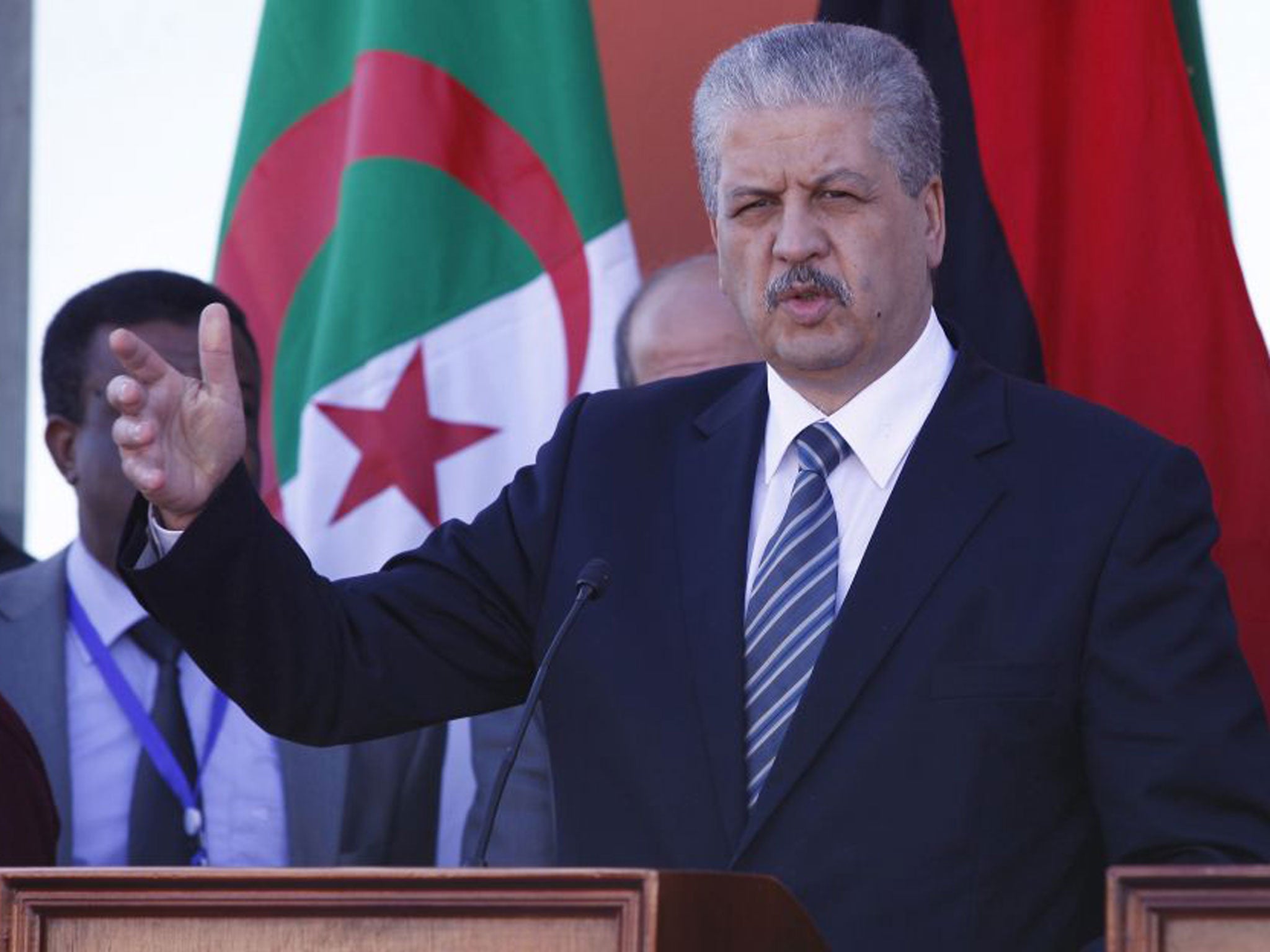 Algeria’s Prime Minister, Abdelmalek Sellal, backed the raid