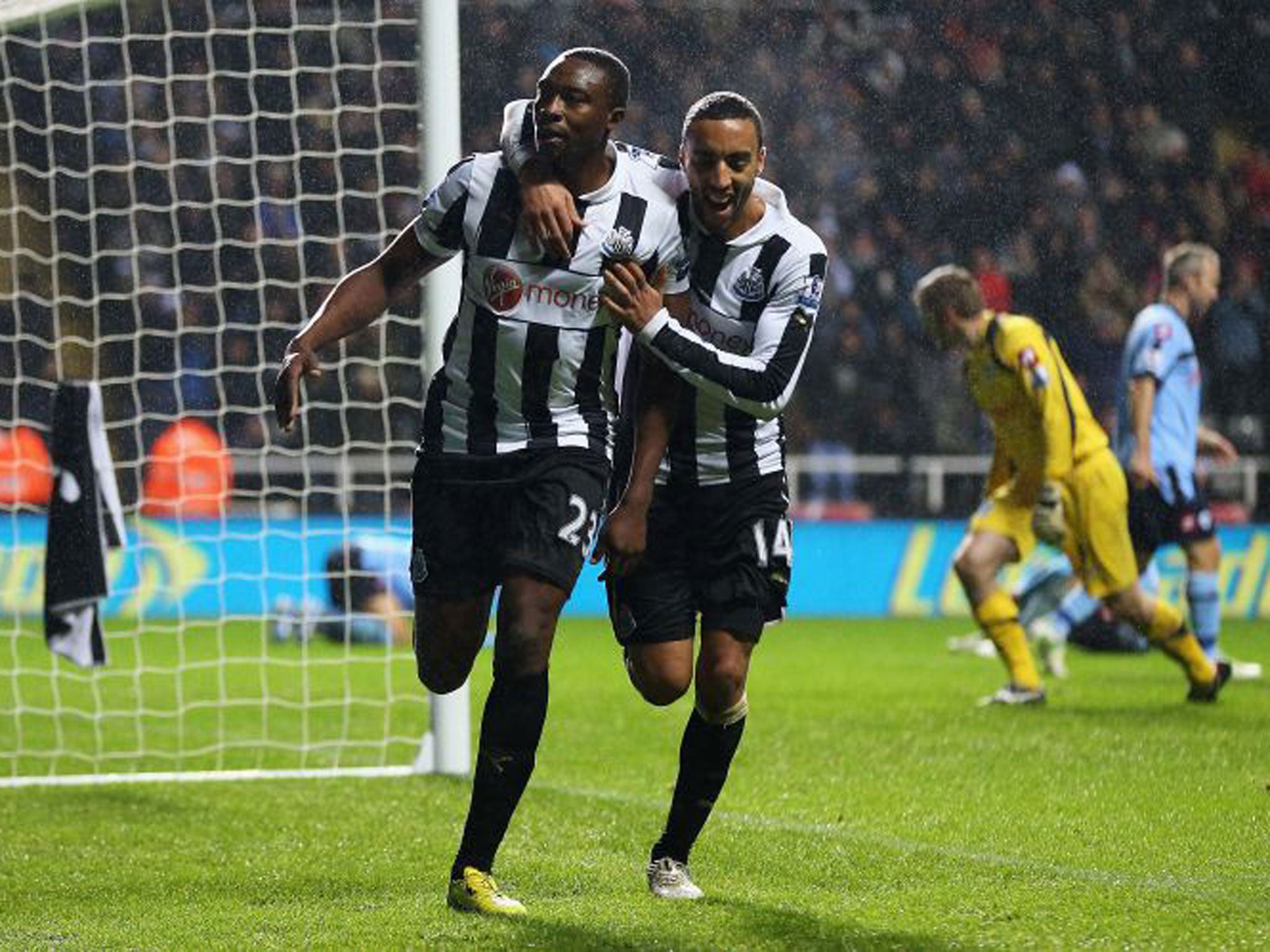 Shola Ameobi (left): ‘Everyone in this squad is hurting’