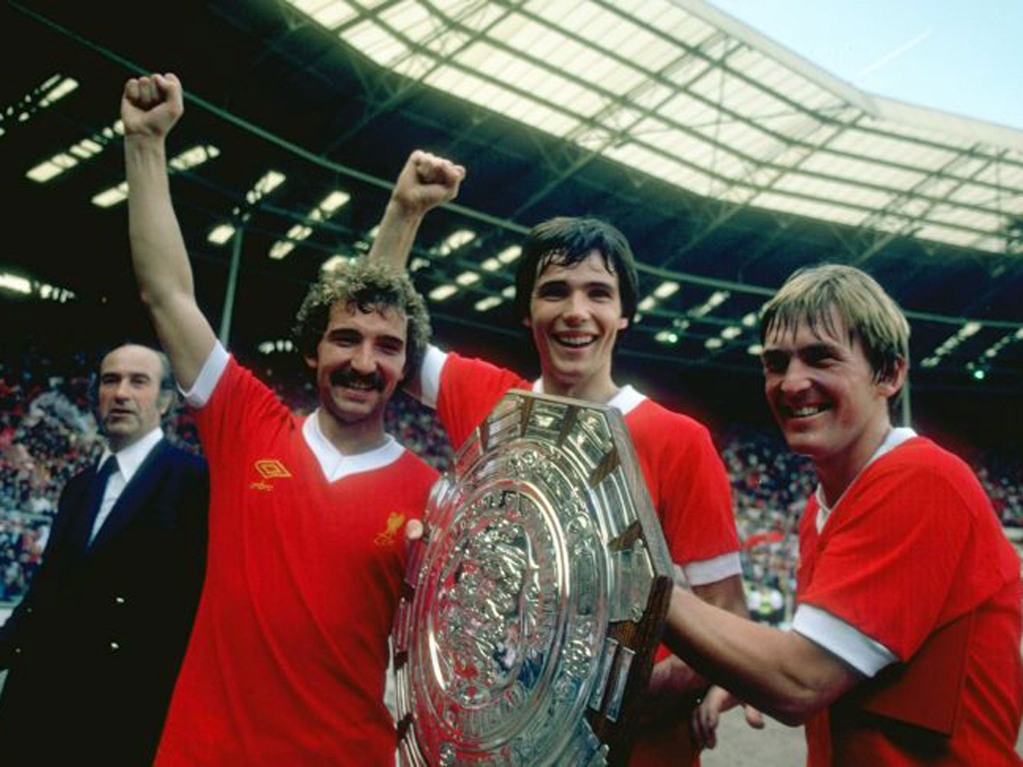 Graeme Souness, Alan Hansen and Kenny Dalglish mixed experience and youth for Liverpool