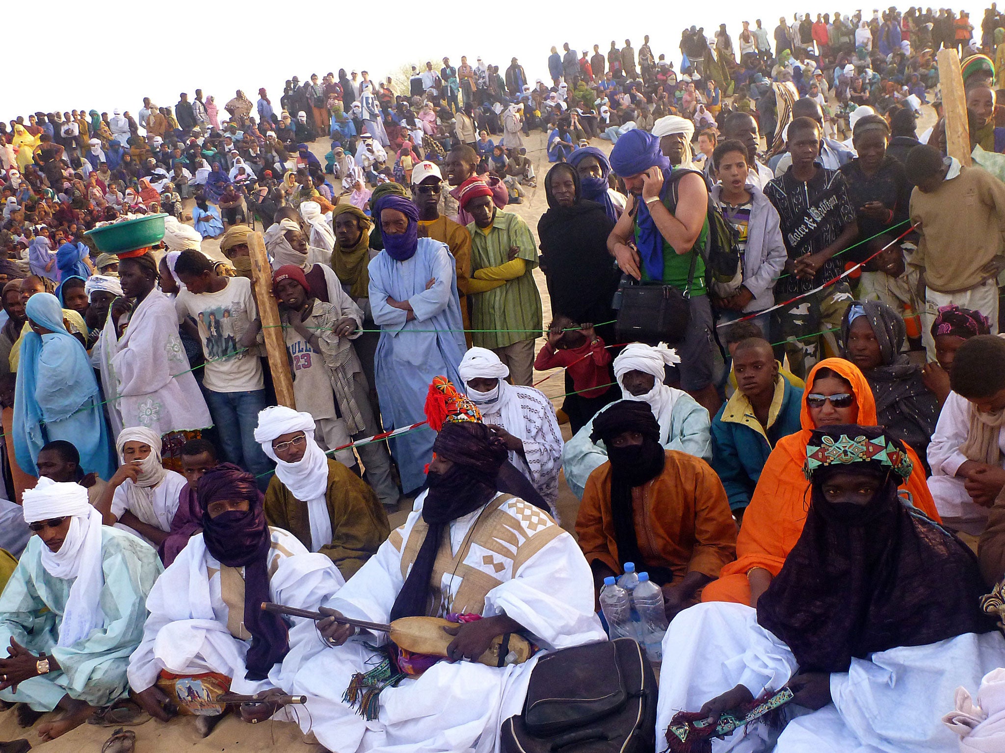In unison: Much of Mali’s music has been banned since last year’s Festival in the Desert