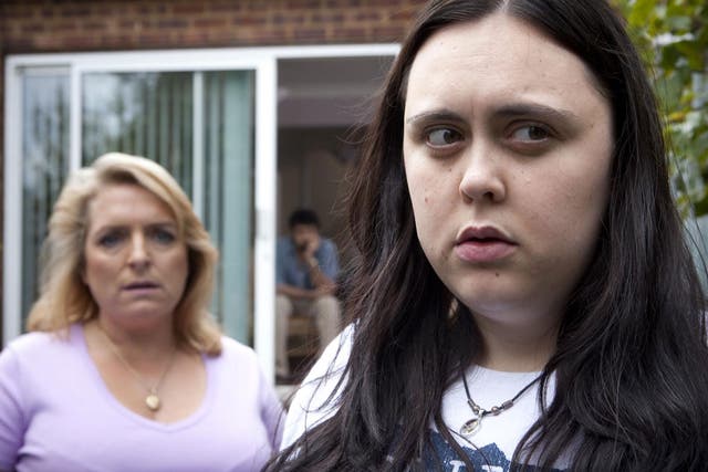 Big issue: Sharon Rooney as troubled teen Rae Earl, in My Mad Fat Diary 