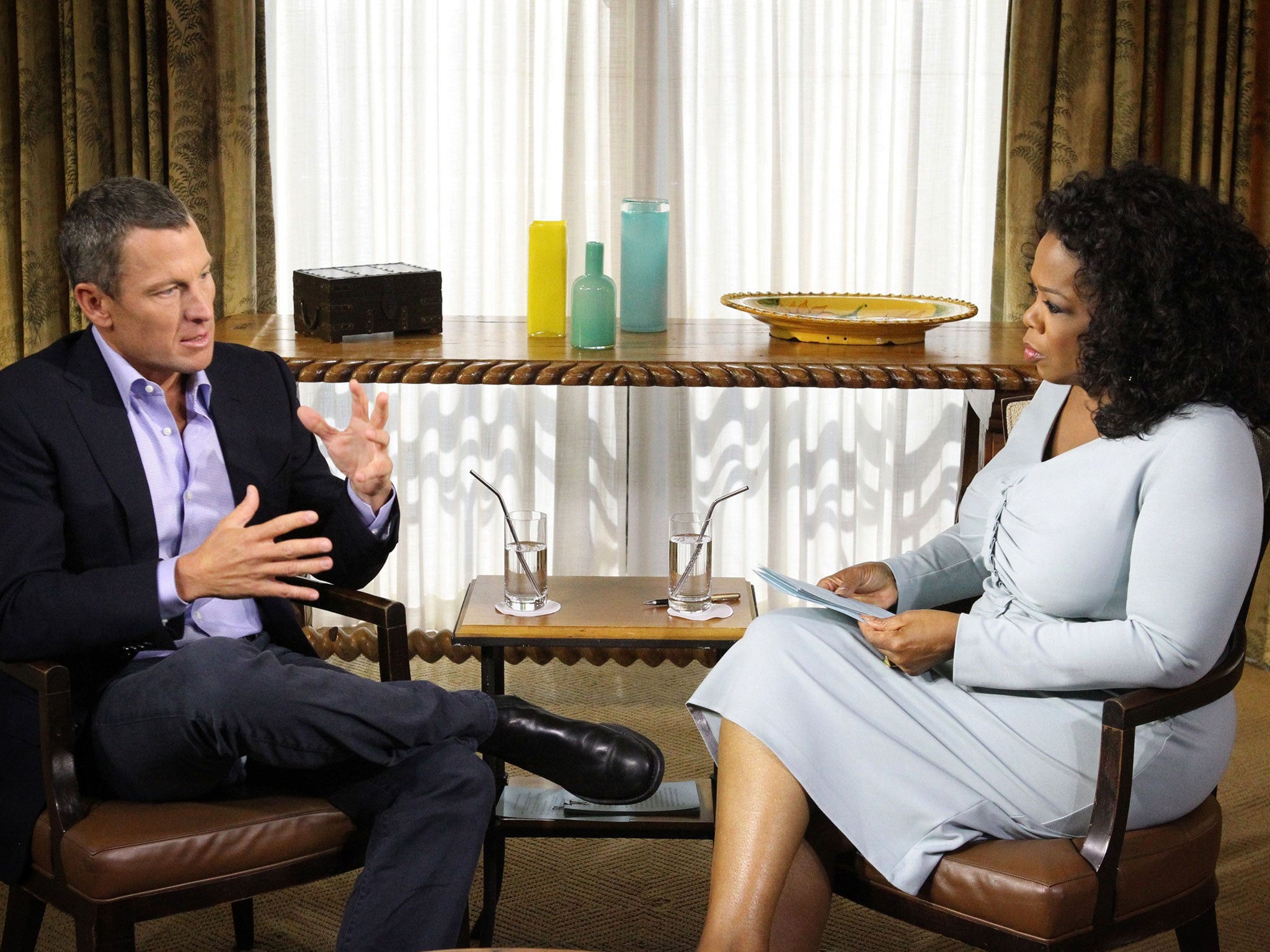 Armstrong used his interview with Oprah to open up about his doping
