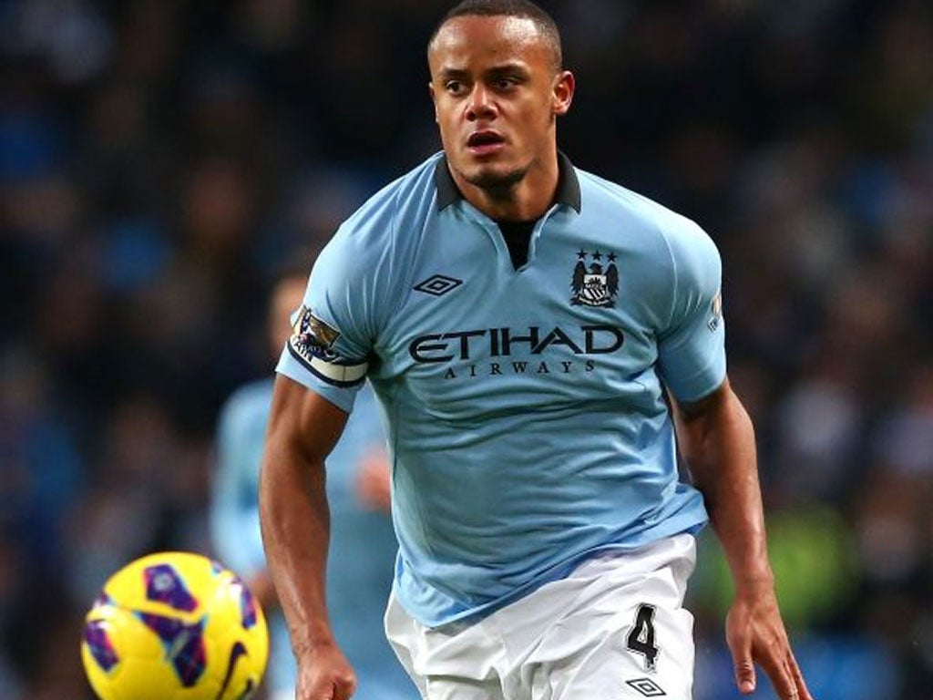 Vincent Kompany is back to his imposing best for City