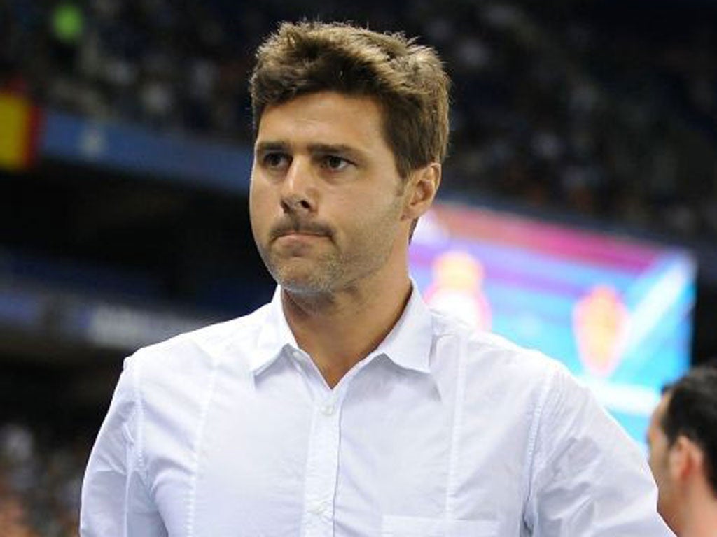 Mauricio Pochettino takes charge