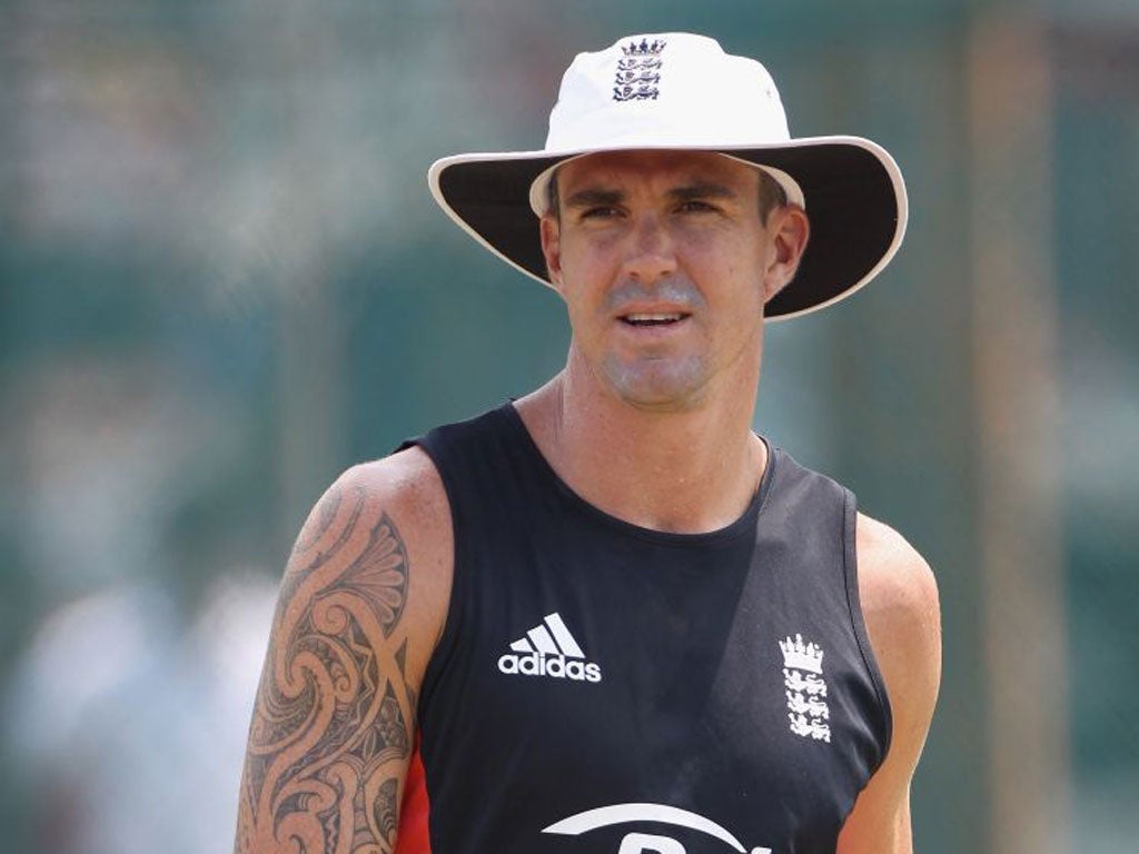 Kevin Pietersen: The batsman was spoken to by the referee in the Mohali airport toilets