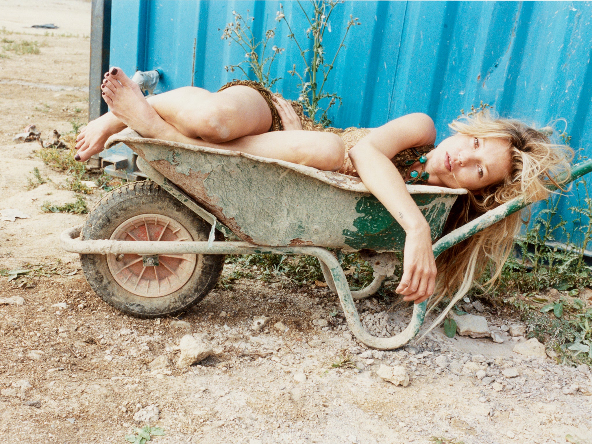 Kate Moss, Gloucestershire, 2010