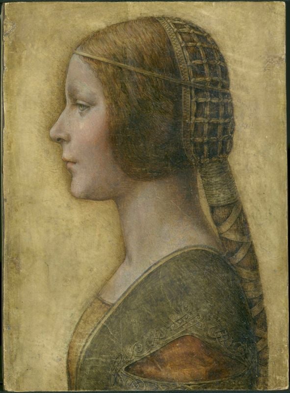 La Bella Principessa by Leonardo da Vinci