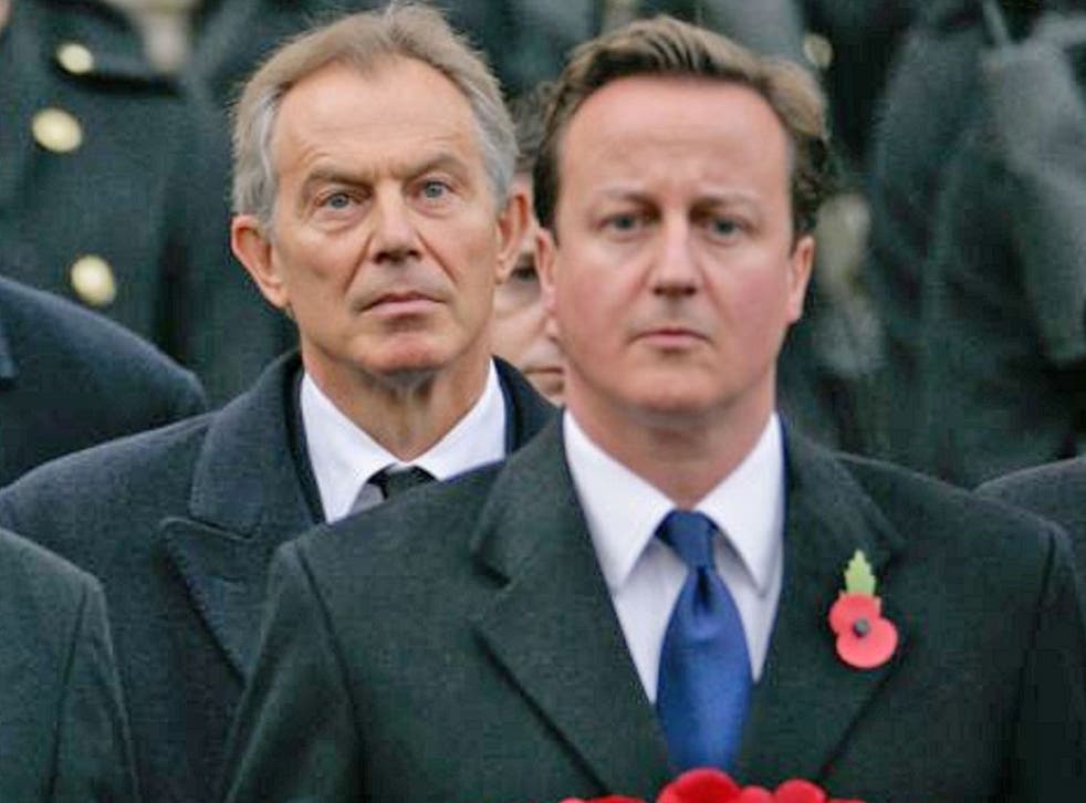 Cameron and Blair warned of a terror groups based 'an extreme distortion of the Islamic faith'