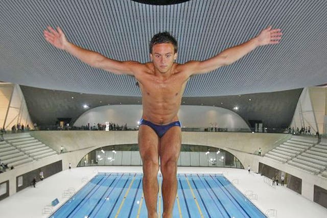 Tom Daley: Marked out as a future media star after posing with Kate Moss at a photo shoot for Italian Vogue aged 15. TV career beckons after coaching role on hit celebrity diving show Splash! despite concern over outside commitments