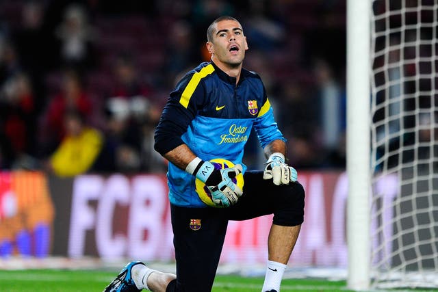 <b>Victor Valdes</b><br/>
A stand out candidate will be Barcelona stopper Victor Valdes. The 30-year-old announced last week that he would not renew his contract at the Nou Camp in a bid to further his experiences by playing abroad. Having come through the Barcelona academy, Valdes has been a mainstay throughout Barcelona's recent years of unparalleled success. His contract runs out in 2014, meaning Barcelona will be eager to sell this summer and cash in on their number one before he leaves for free the following year.