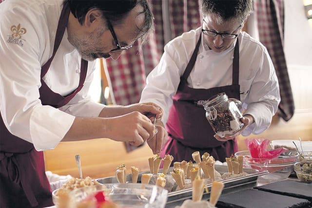 Cold comfort: Michelin-starred expertise