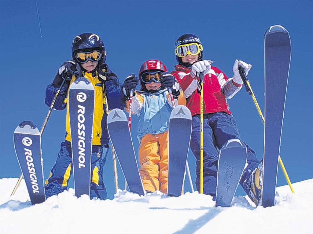 Pole position: getting kids ready for the slopes is hard work
