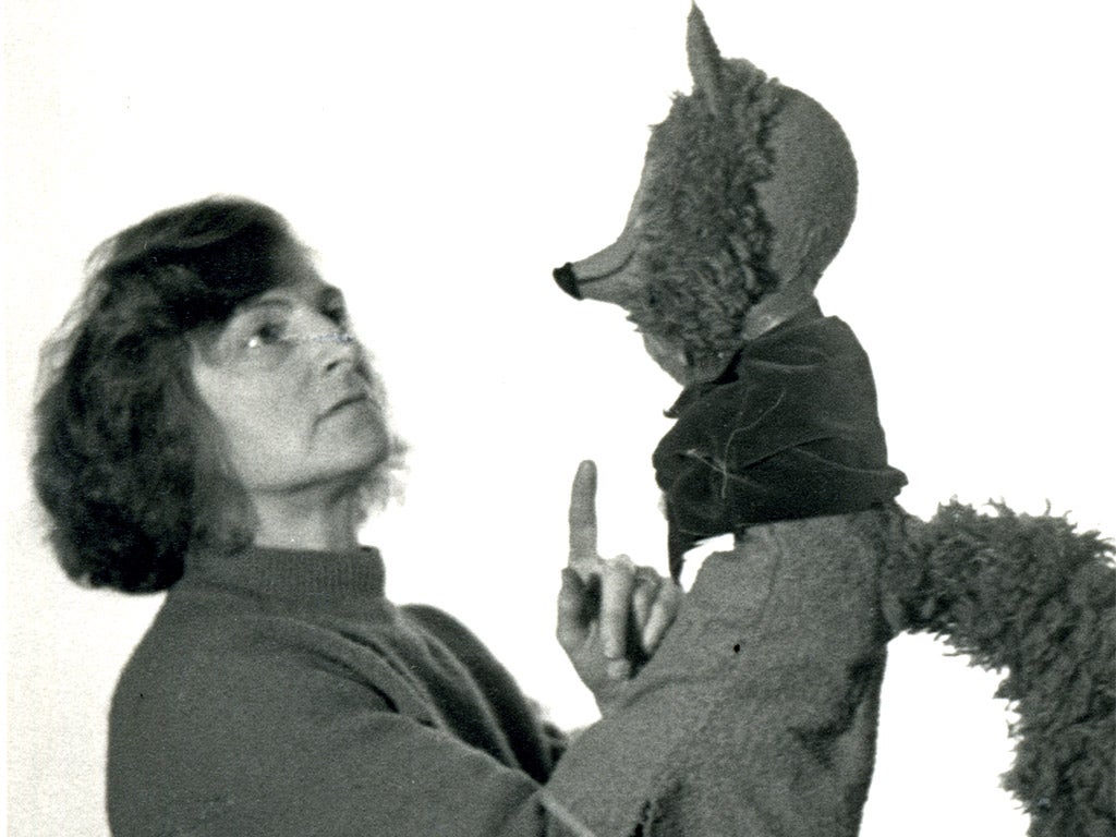 Philpott with a foxy friend of Bandicoot, one of her best-loved creations and a feature of her live shows