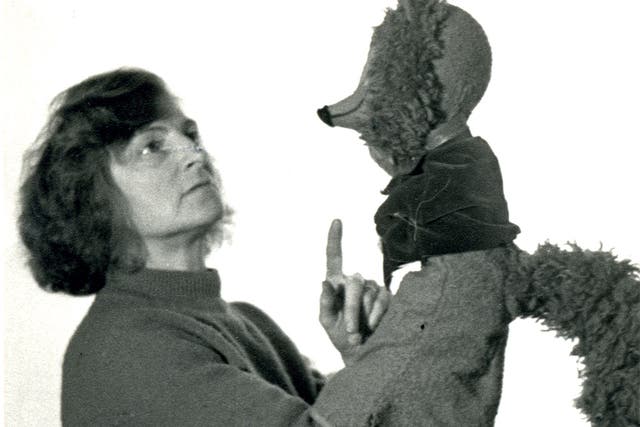 Philpott with a foxy friend of Bandicoot, one of her best-loved creations and a feature of her live shows