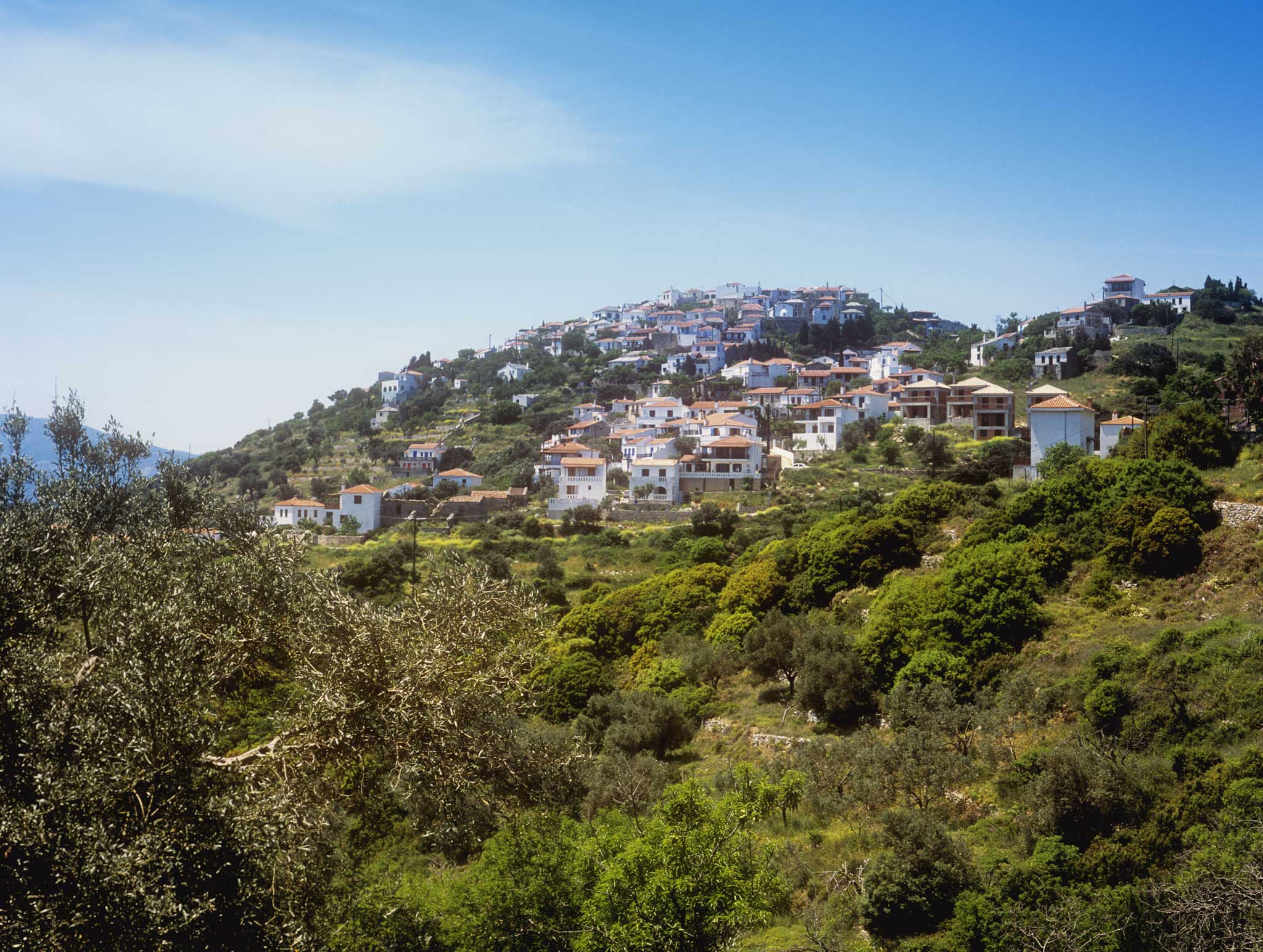The items recovered off Alonissos - a favourite tourist spot for its green-blue waters, and Europe's largest protected marine park - represent just a tiny part of the tens of thousands of tons of waste that litter the Mediterranean Sea every year.