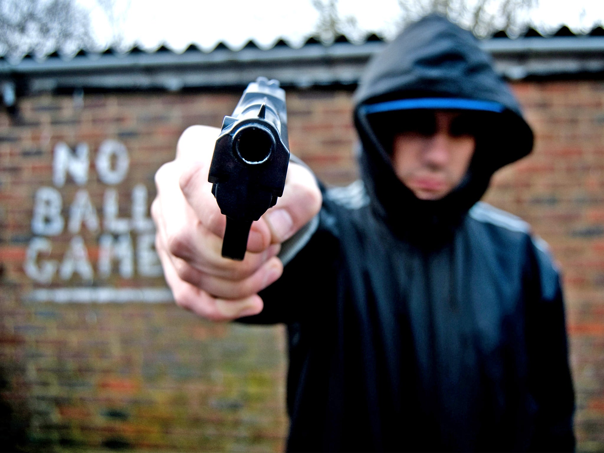Police in England and Wales recorded 5,911 firearms offences in 2011/12