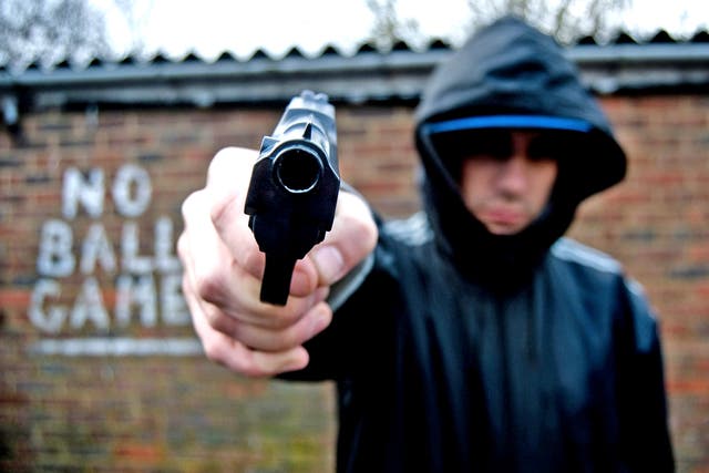Police recorded 5,911 firearms offences in 2011/12