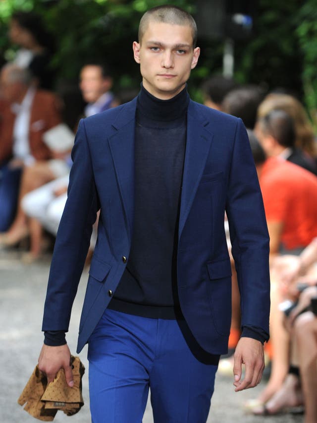 Pullover the other one: Trussardi spring/summer '13