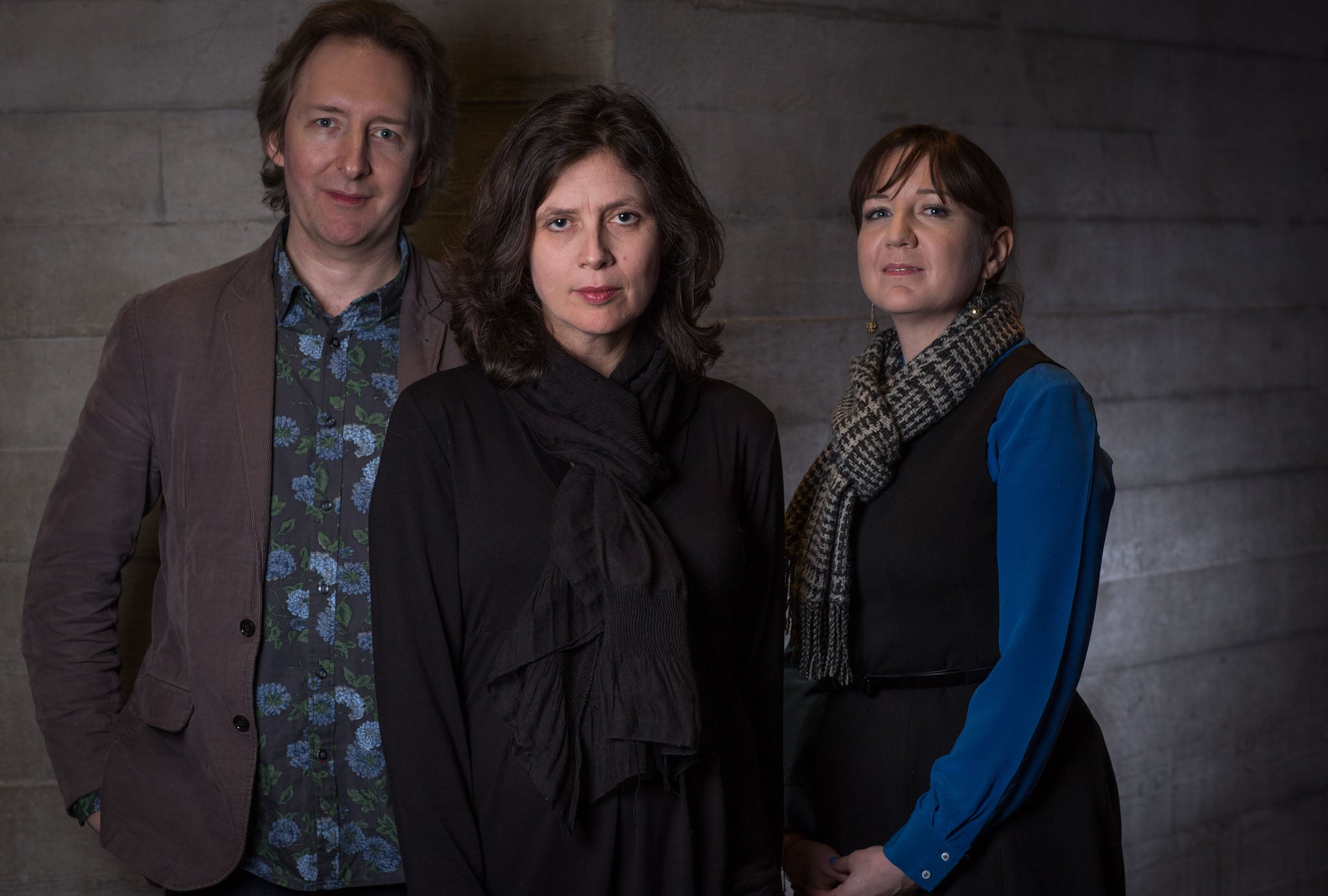 Jonathan Church, Artistic Director, Chichester Festival Theatre; Josie Rourke, Artistic Director, Donmar Warehouse and Erica Whyman, Deputy Artistic Director, Royal Shakespeare Company.