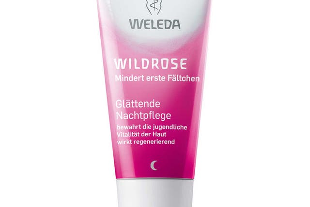 <p>Wild Rose Smoothing Facial Lotion</p>
<p>Cold-pressed rose-seed oil in a light formulation</p>
<p>?13.95, weleda.co.uk</p>