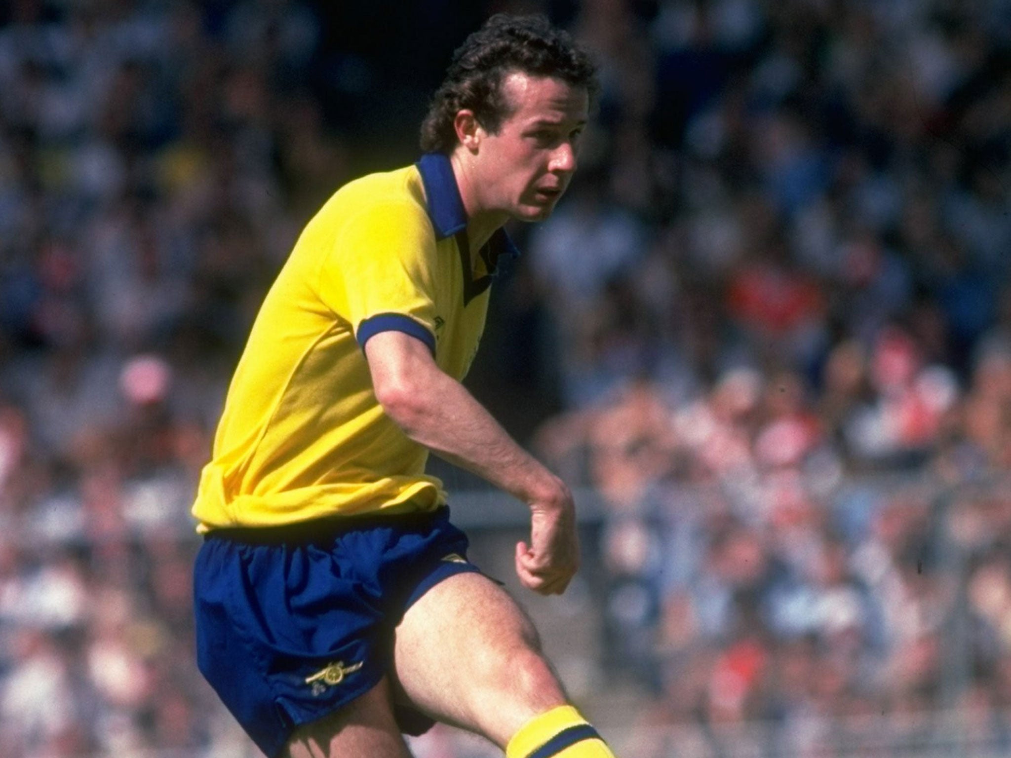Liam Brady played 307 games for Arsenal between 1973 and 1980