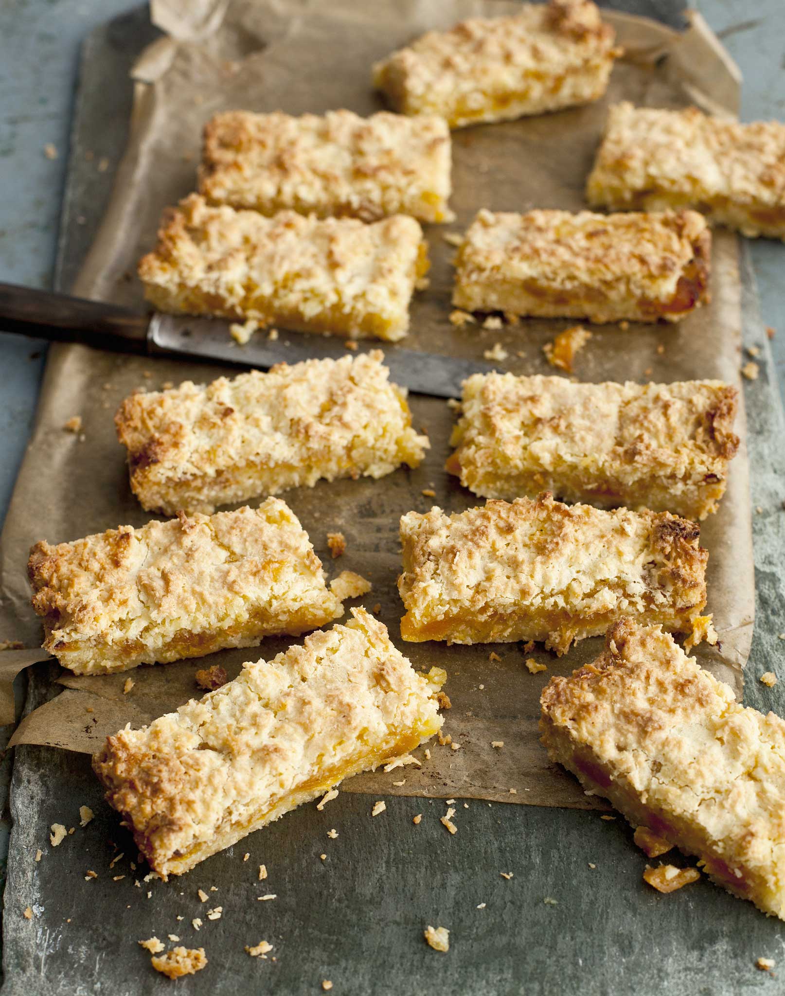 Family favourite: Coconut and apricot slice