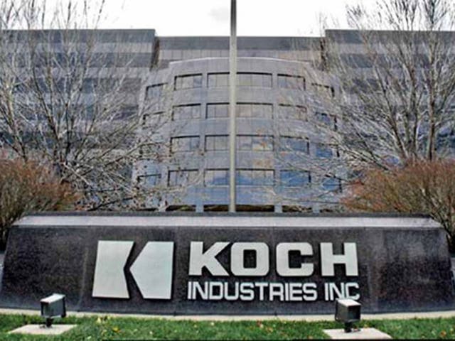 The headquarters of Koch Industries in Wichita, Kansas