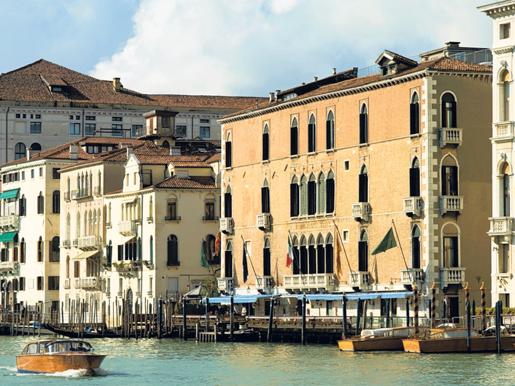 <p>Gritti Palace San Marco</p>
<p>Roll out the red carpet: this grande dame returns on Friday, following a 15-month facelift. Built for the Doge of Venice in 1525, it acted as the Gritti family's official residence for years, before becoming a hotel in th